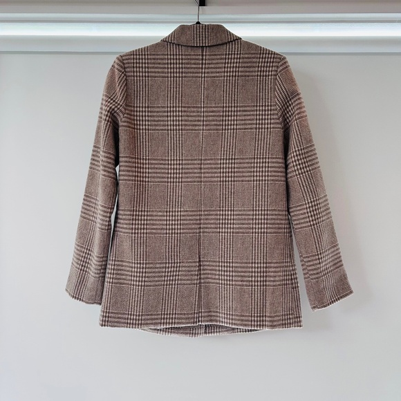 Evereve x Z Supply Anna Plaid Blazer - Picture 7 of 8